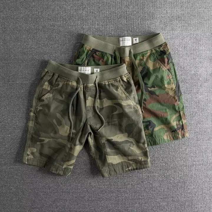 Garrett | Relaxed Camo Shorts