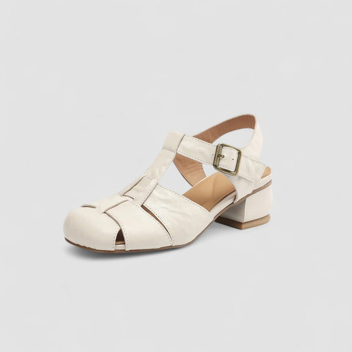 Alannah | Classic T-Bar Block Heel Sandals