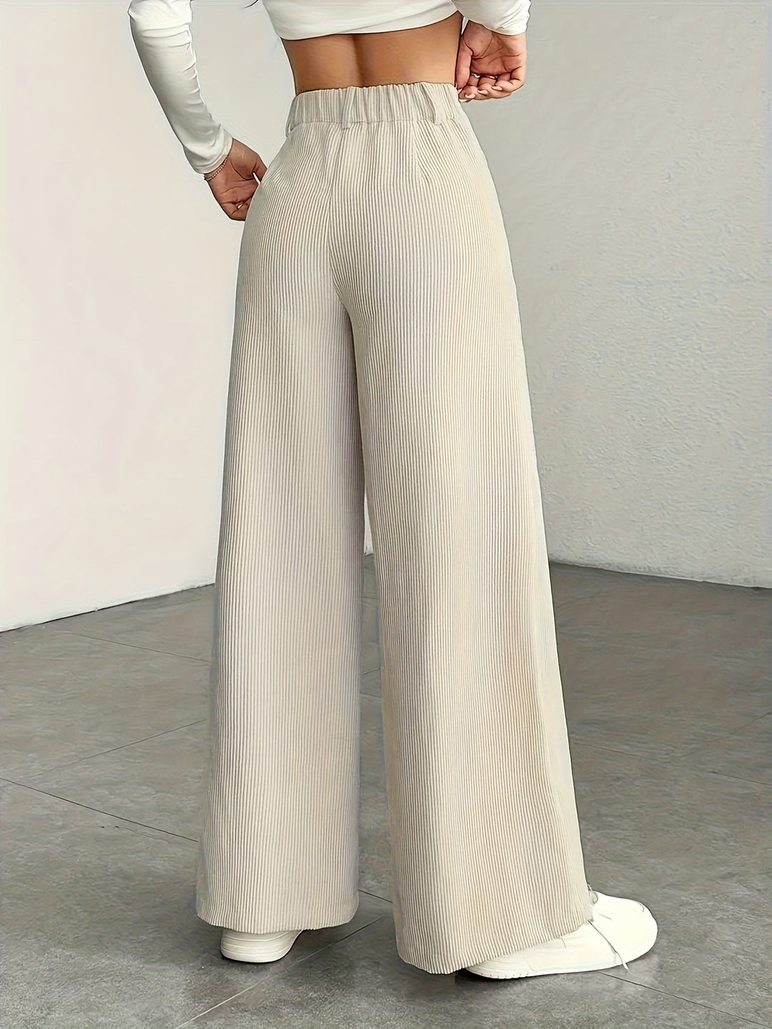 Nora | High-Waisted Wide-Leg Trousers