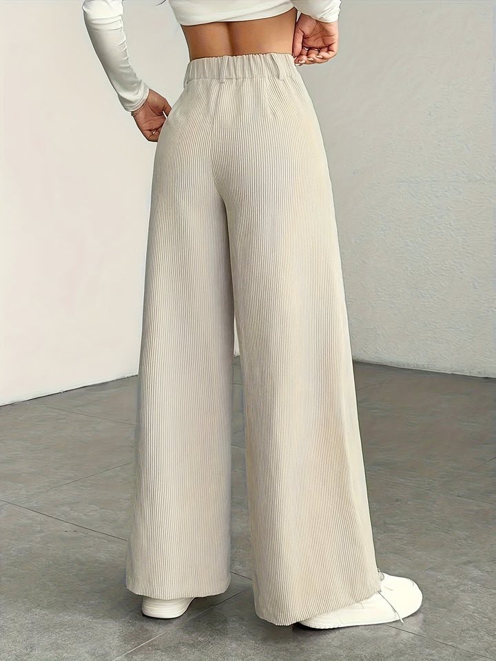 Nora | High-Waisted Wide-Leg Trousers