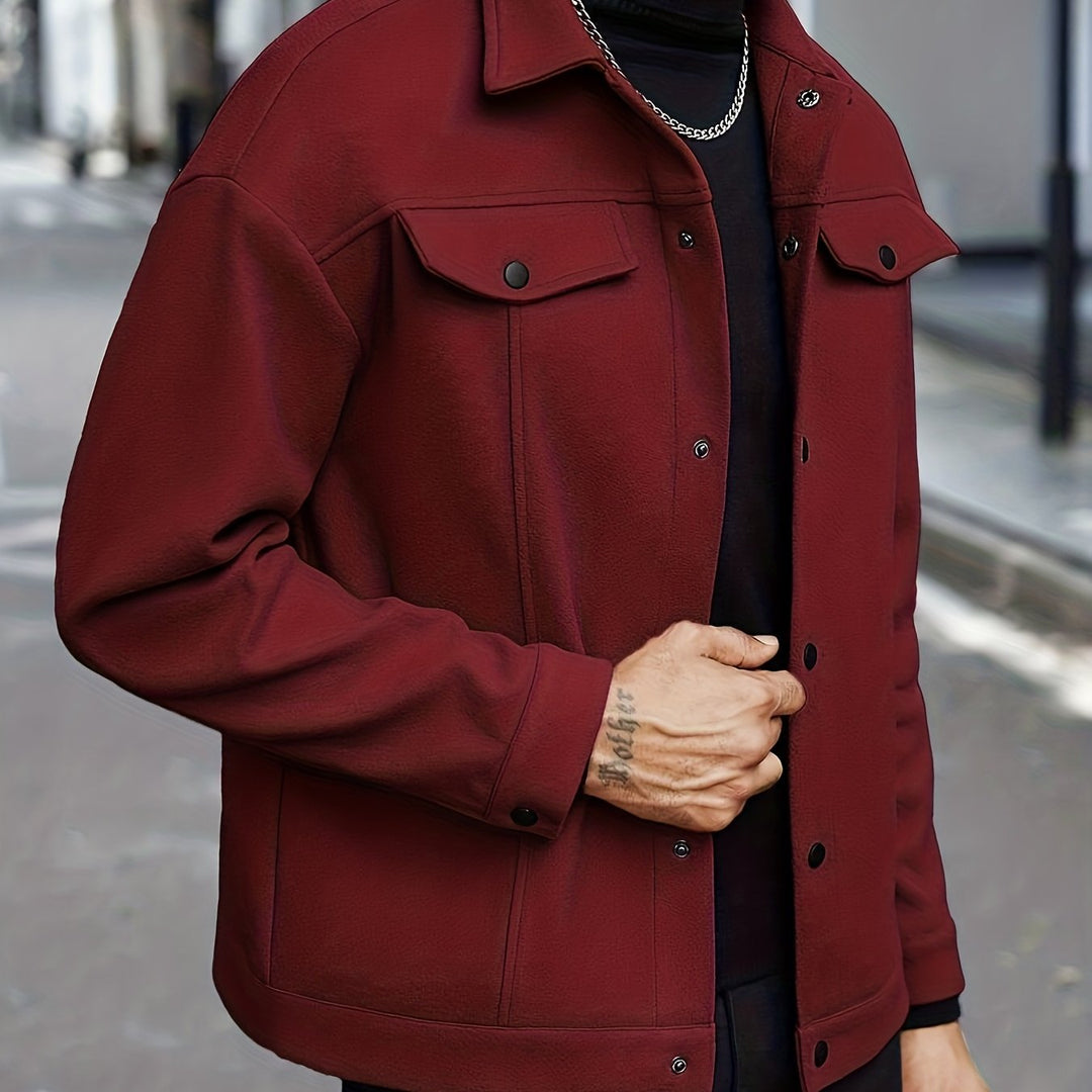 Roderick | Modern Snap-Button Jacket