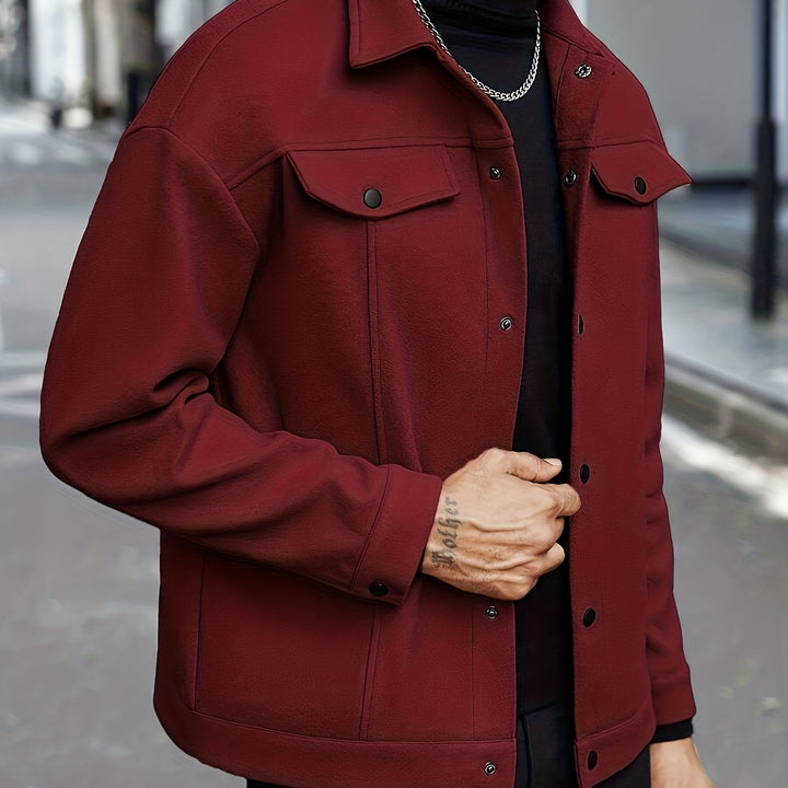 Roderick | Modern Snap-Button Jacket