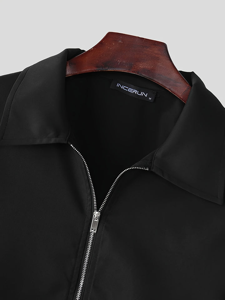 Tobias | Cropped Zip-Up Jacket