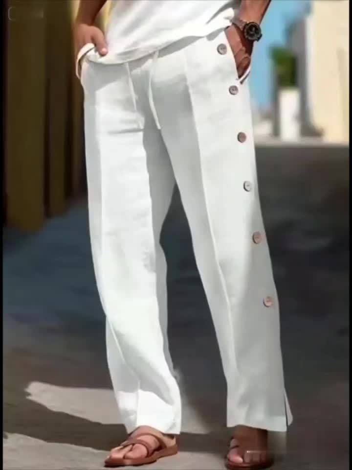 Warren | Relaxed Straight-Leg Pants