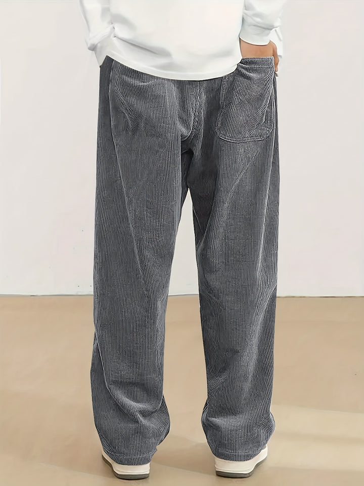 Grant | Relaxed Straight-Leg Trousers