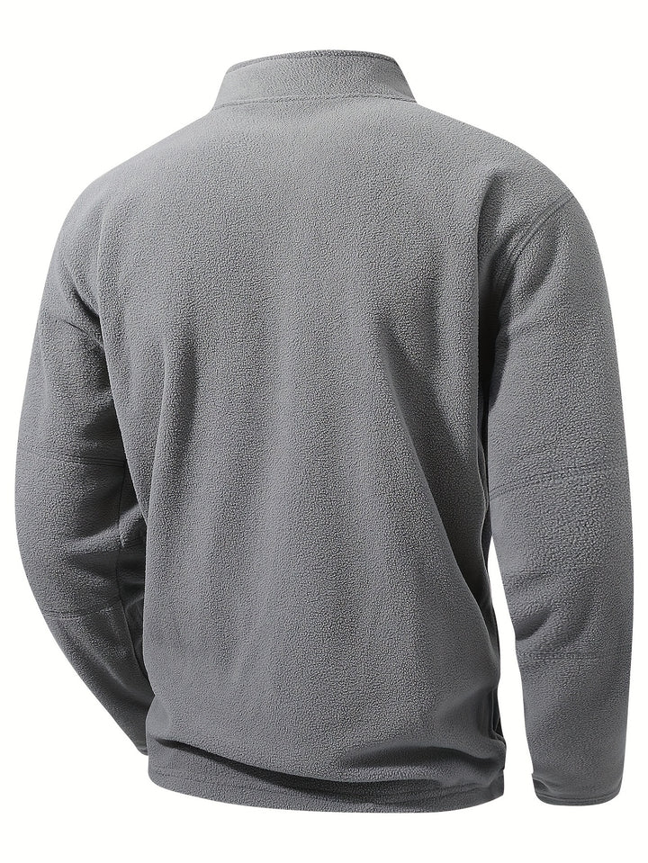 Fraser | Stand-Collar Half-Zip Pullover