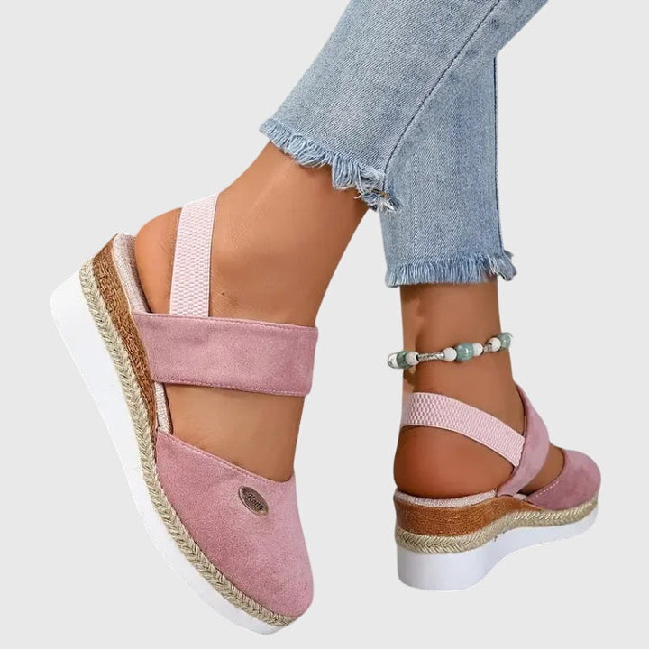 Robyn | Espadrille Strap Wedge Sandals