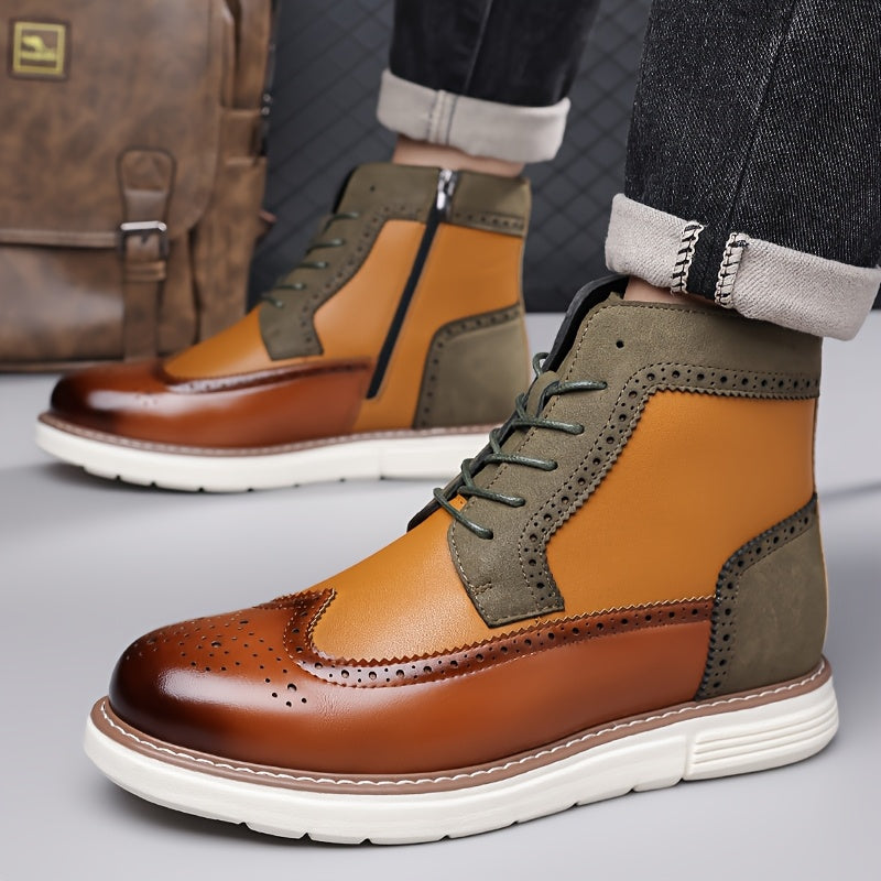 Sullivan | Refined Brogue Ankle Boots