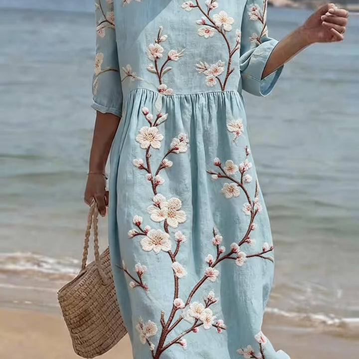 Maya | Ruffle Hem Summer Dress