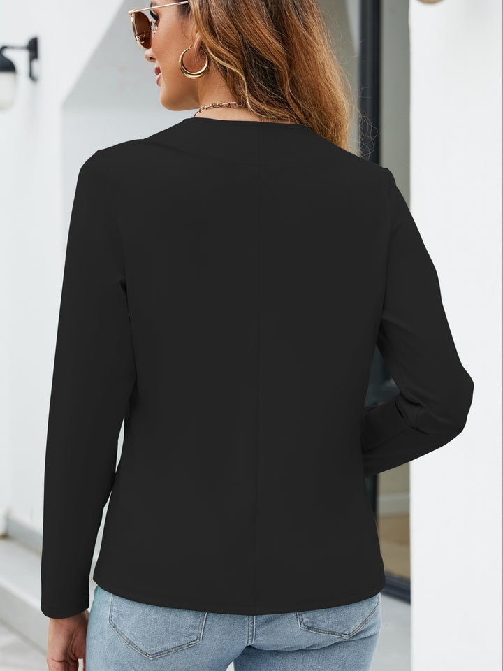 Faye | Open Front Casual Cardigan