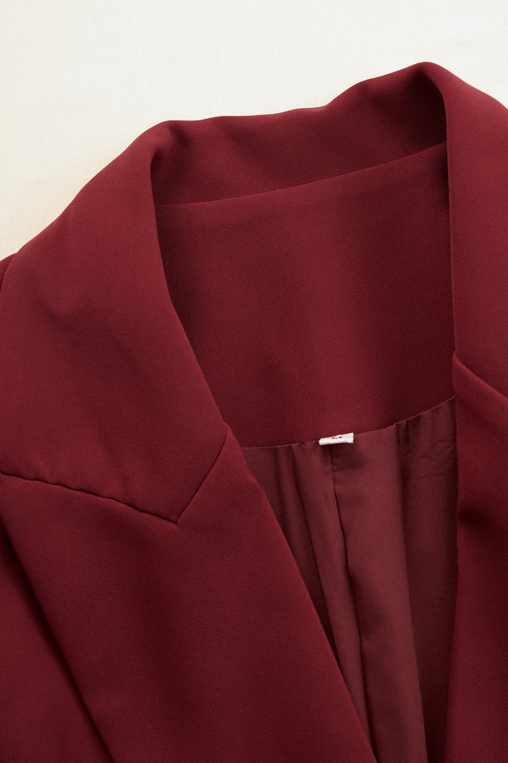 Robyn | Stylish Tailored V-neck Blazer Dress