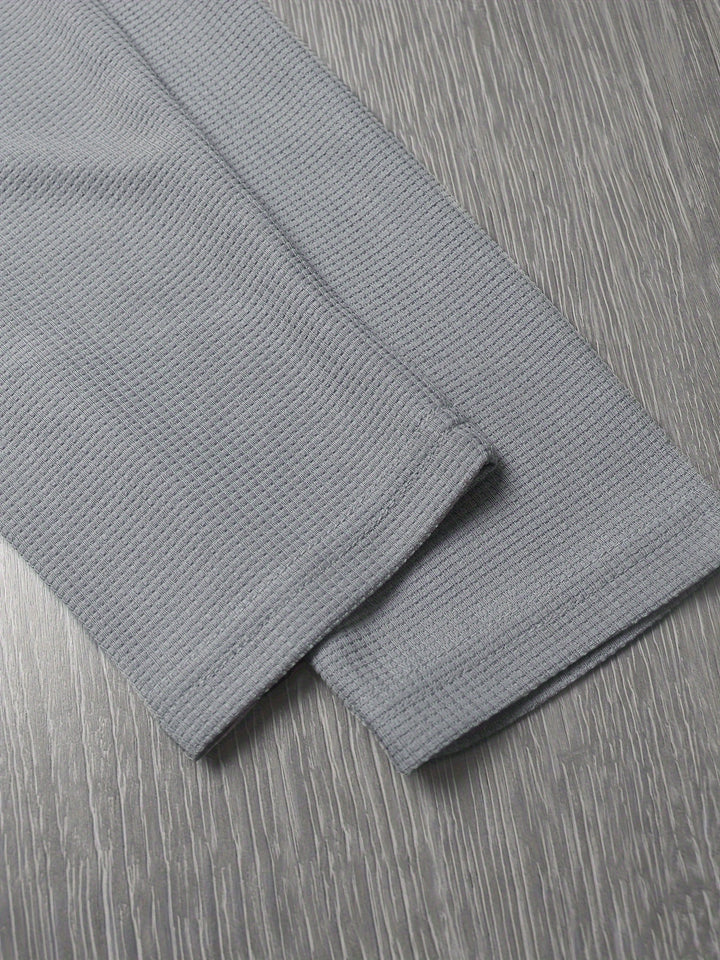Tobias | Refined Button-Placket Henley Top