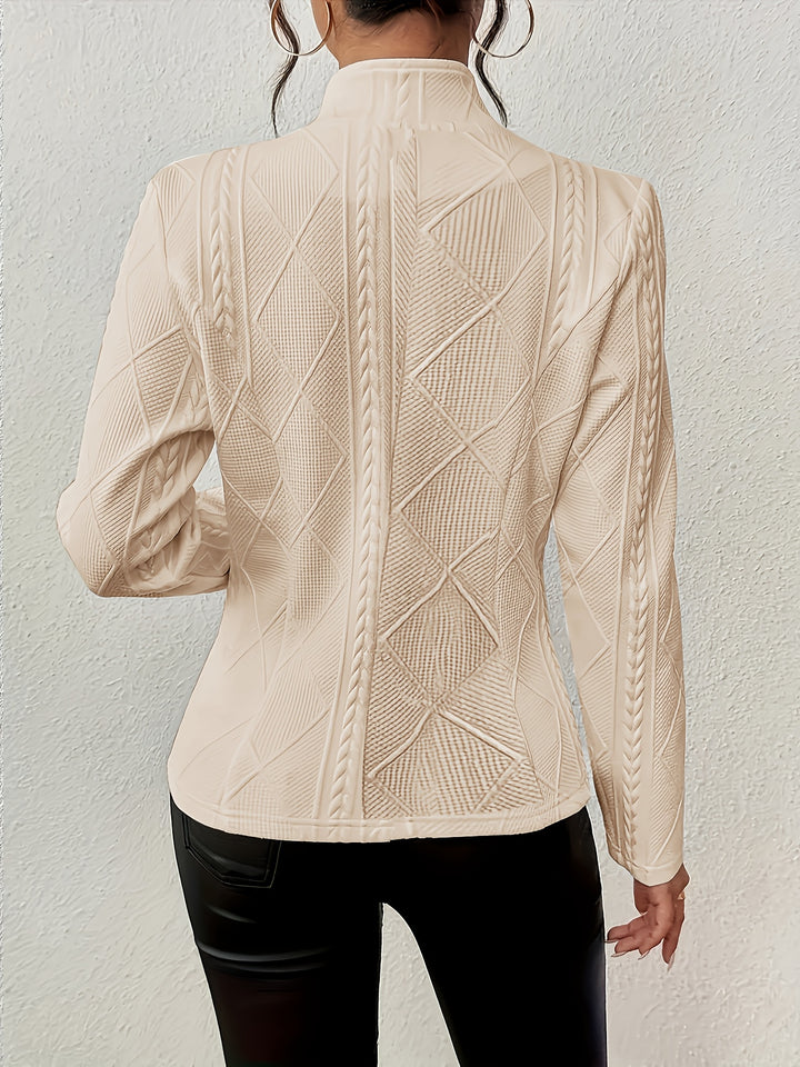 Delilah | Textured Waist-Defining Jacket