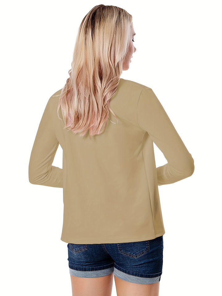 Corinne | Relaxed Open-Front Jacket