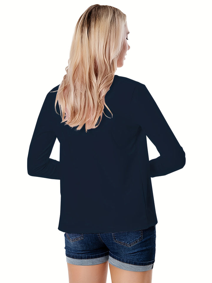 Corinne | Relaxed Open-Front Jacket
