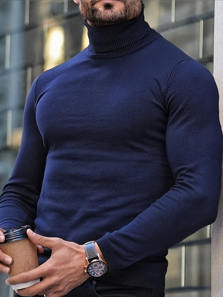 Duncan | Refined Roll-Neck Sweater