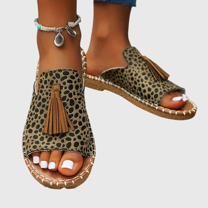Claire | Stylish Tassels Orthopedic Sandals
