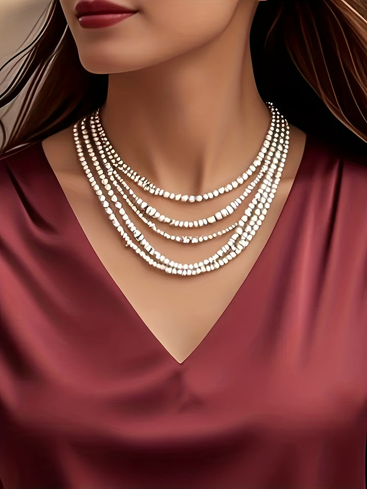 Katherine | Draped V-Neck Blouse