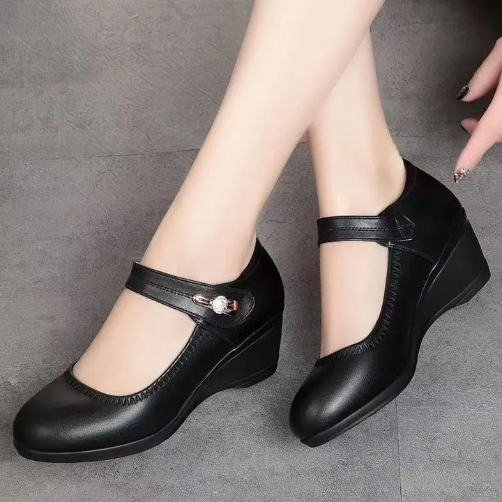 Eleanor | Elegant Mid-Heel Comfort Shoes