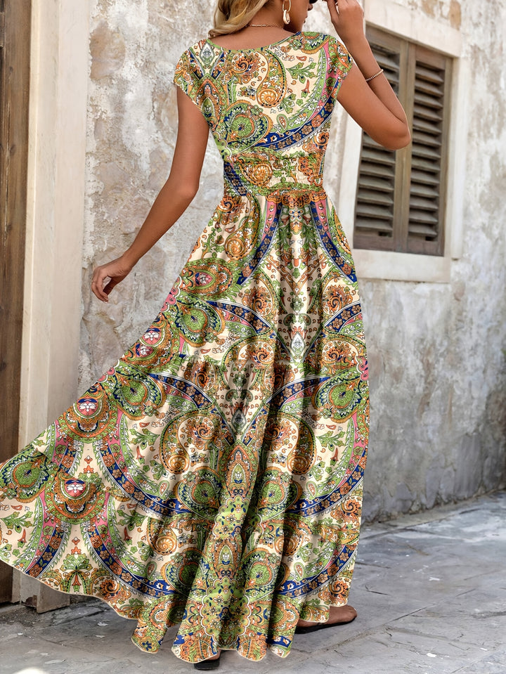 Tabitha | Paisley Print Maxi Dress