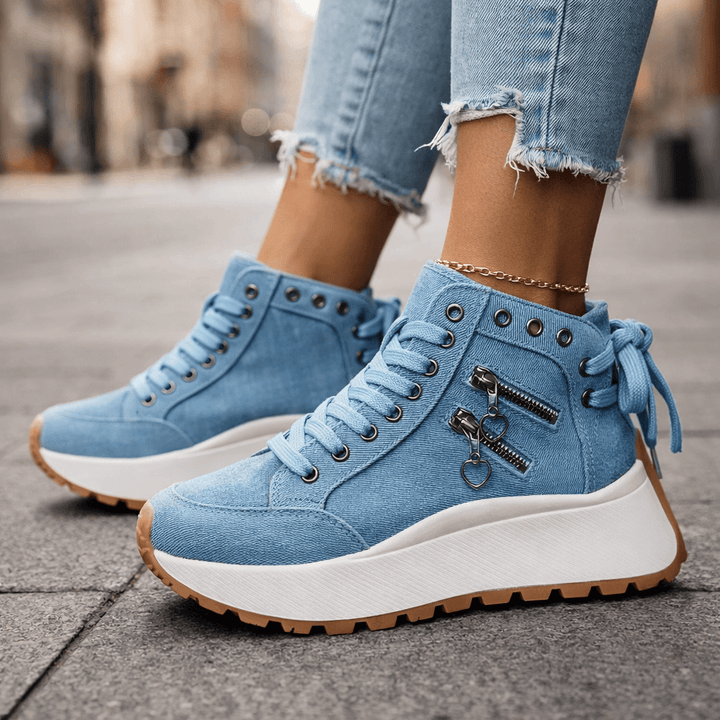 Fenella | Premium High Cut Lace Shoes
