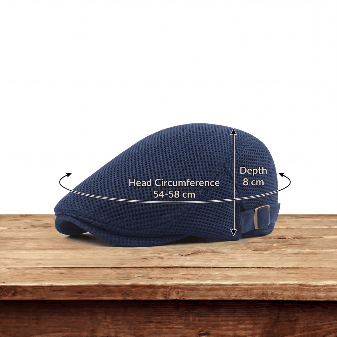 Arthur | Classic Textured Flat Cap