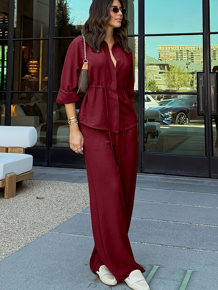 Miriam | Relaxed Drawstring Two-Piece Set