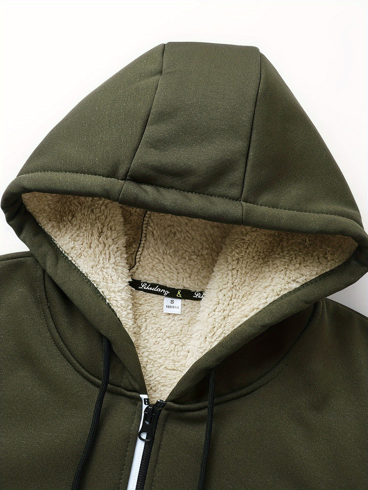 Douglas | Cosy Hooded Zip-Up Jacket