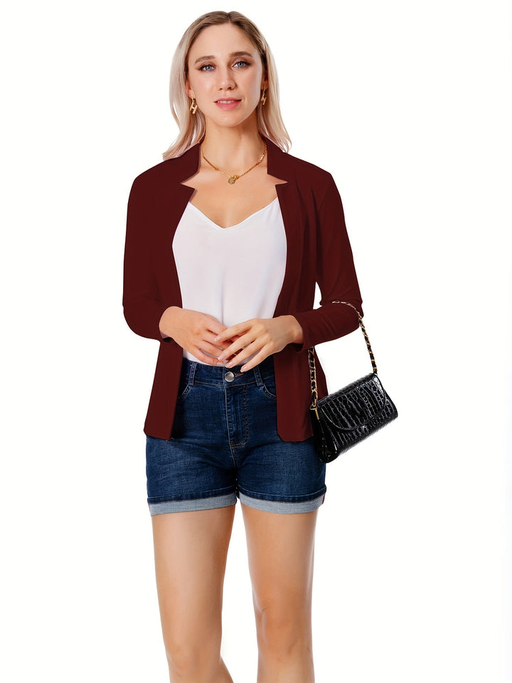 Corinne | Relaxed Open-Front Jacket