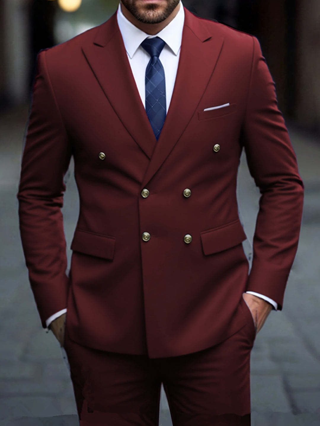 Weston | Double-Breasted Two-Piece Suit