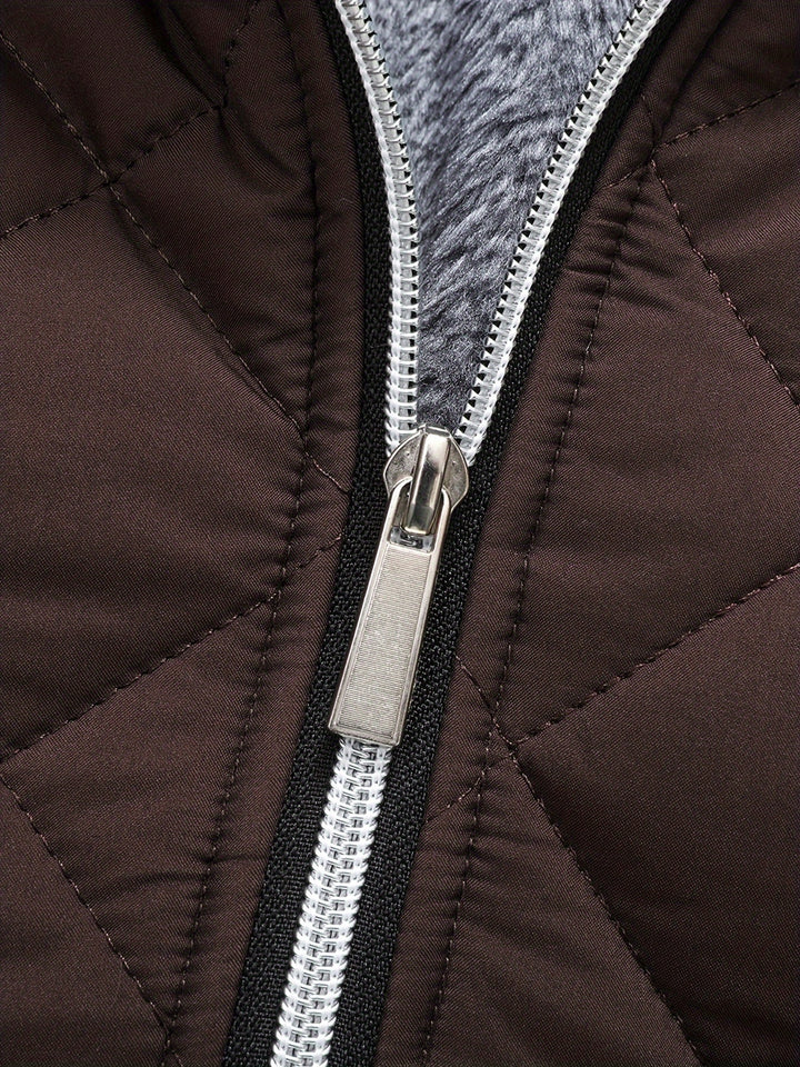 Reuben | Quilted Bomber Jacket