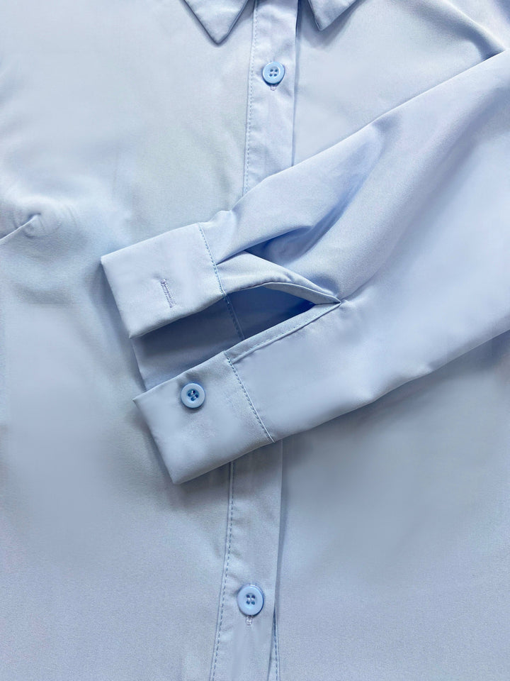 Delia | Tailored Longline Blouse