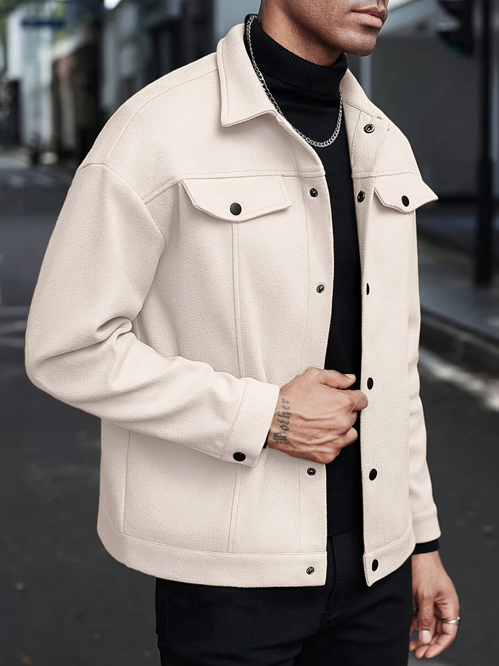 Roderick | Modern Snap-Button Jacket