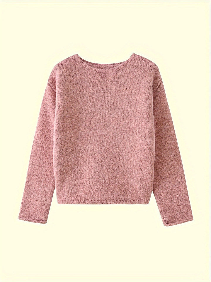 Prudence | Relaxed Crew Neck Sweater