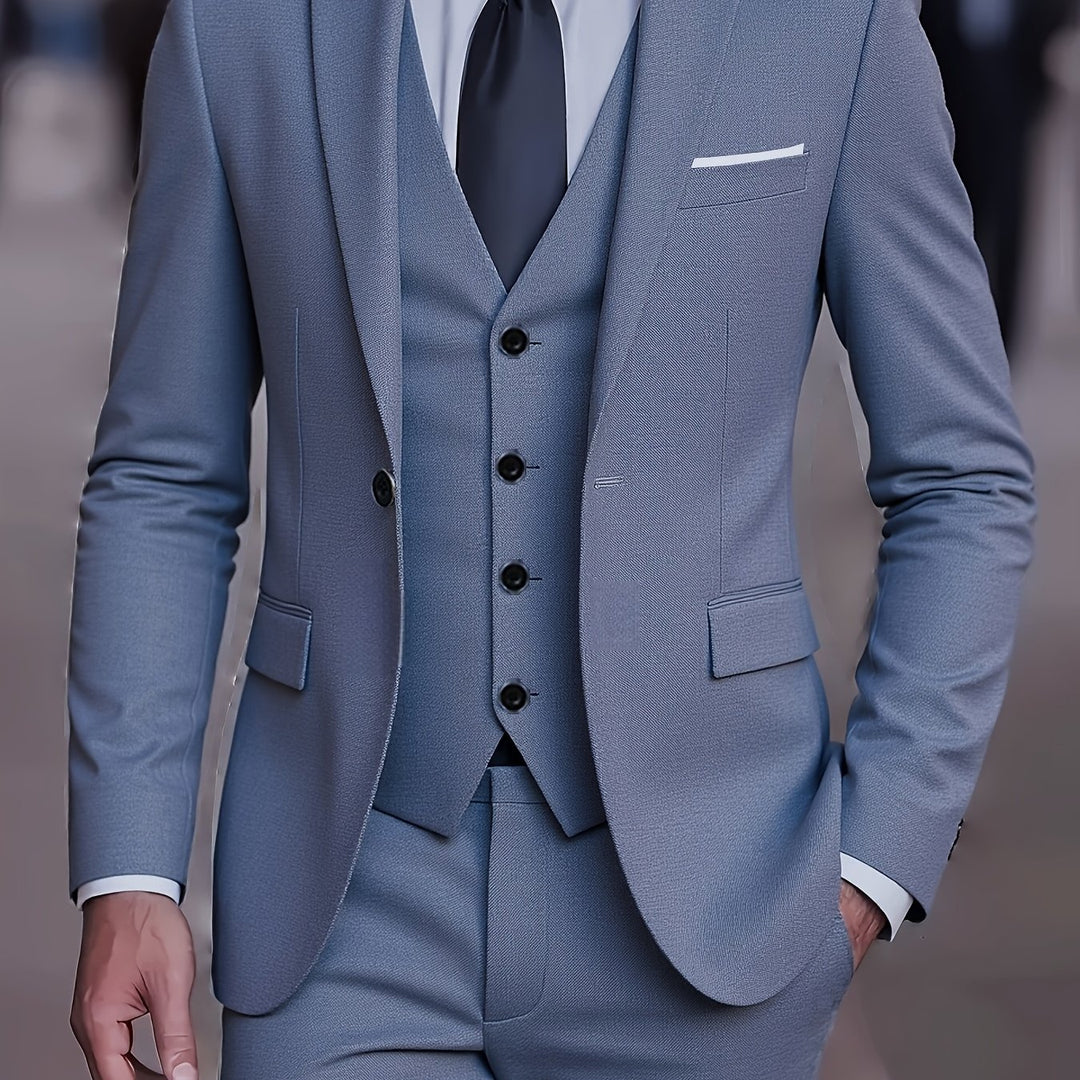 Nathaniel | Tailored Three-Piece Suit