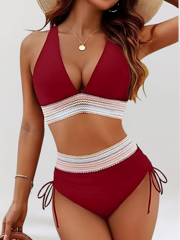 Amelie | High-Waist Tummy Control Bikini Set