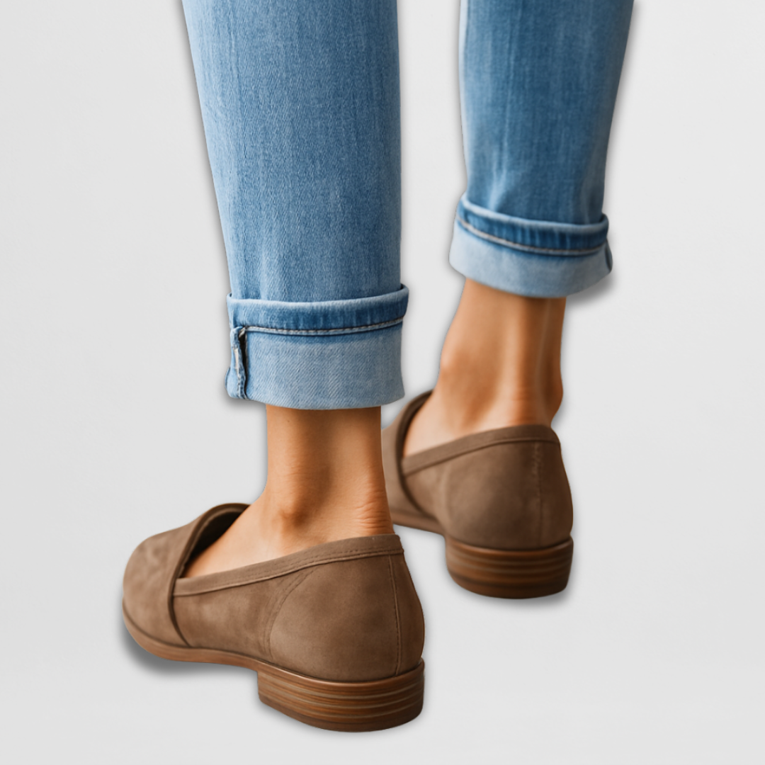 Nadia | Classic Pointed Slip-On Loafers