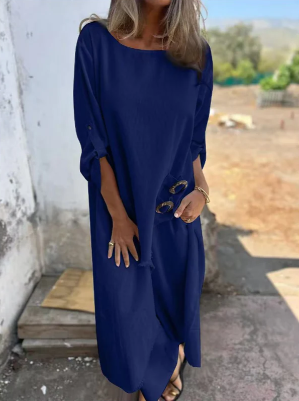Octavia | Stylish Round Neck Two Piece Set