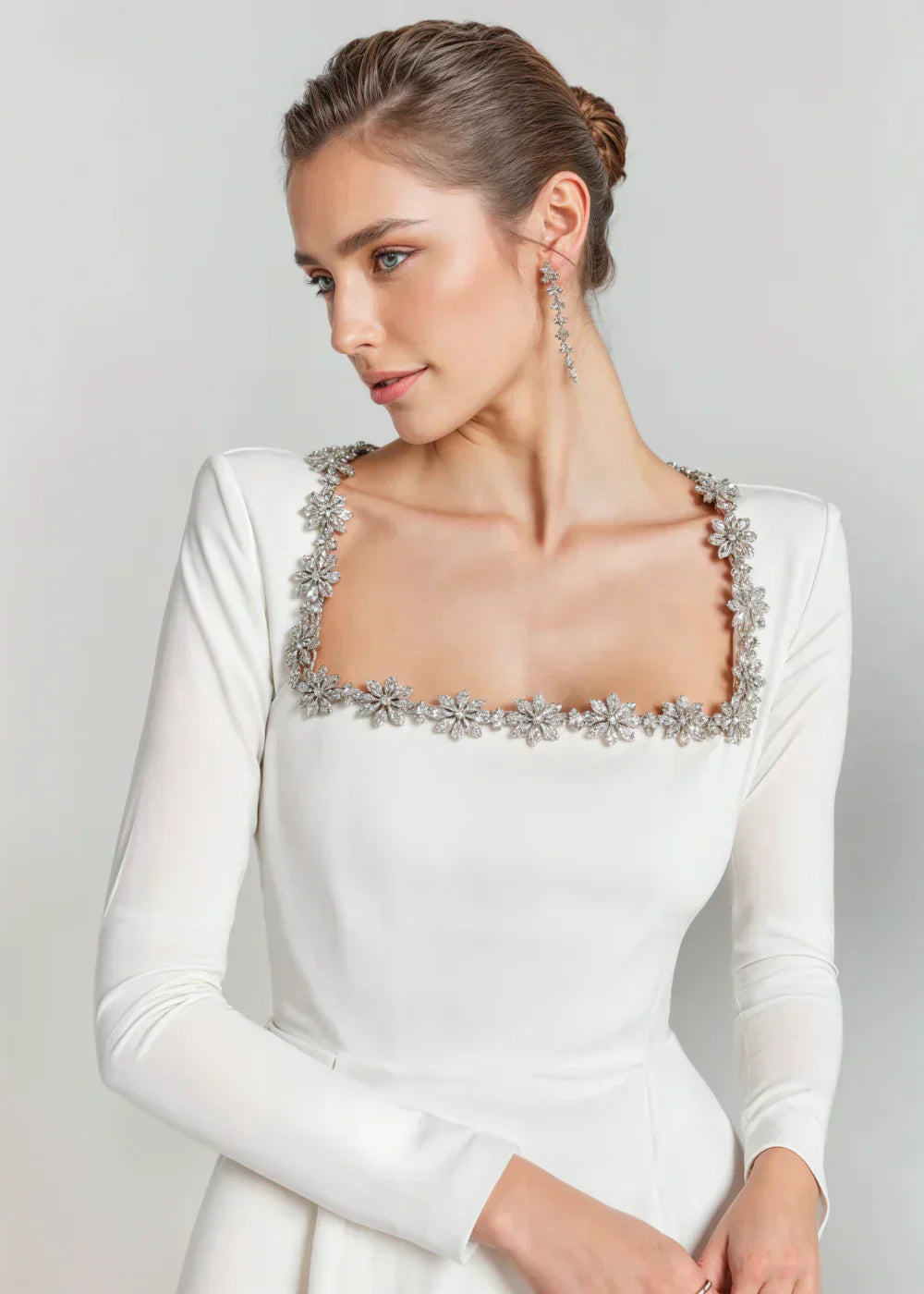 Lucinda | Elegant Velvet Mini Dress