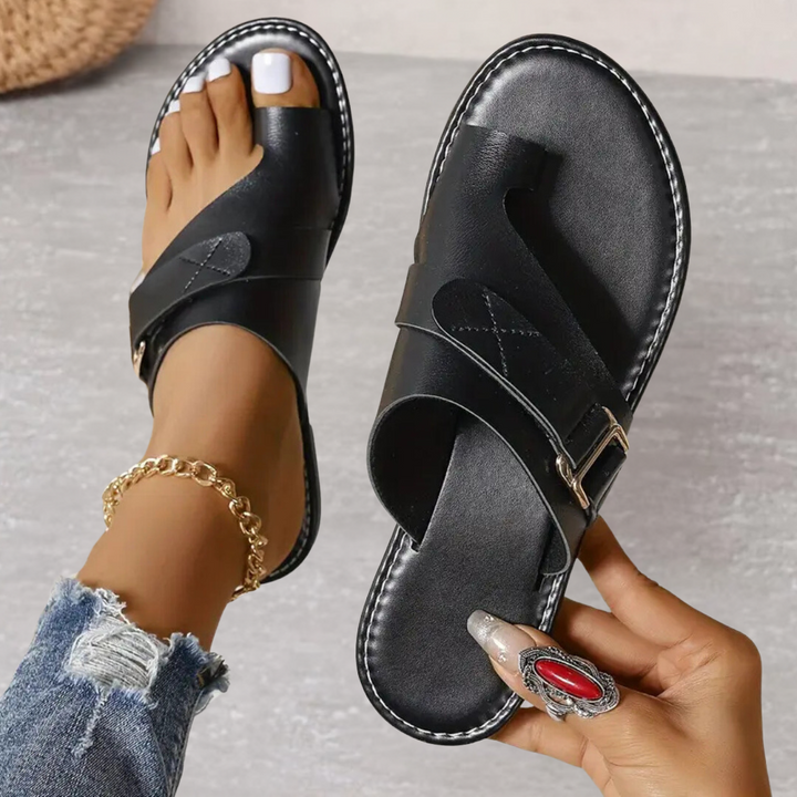 Maeve | Cushioned Comfort Toe-Loop Sandals