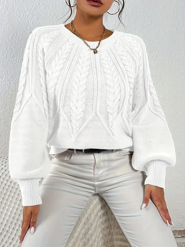 Ophelia | Relaxed Cable-Knit Sweater