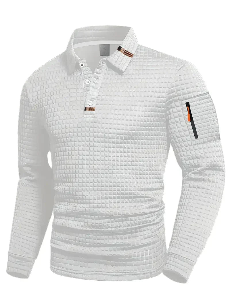 Lachlan | Classic Sleeve Pocket Polo Shirt