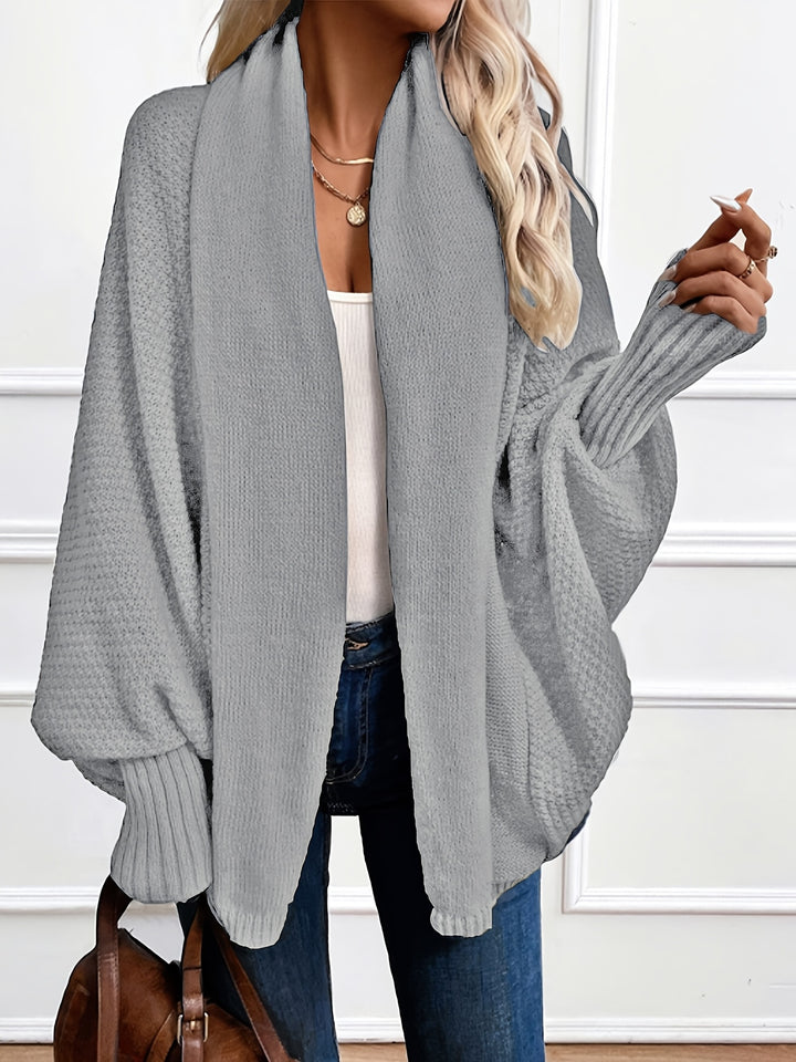 Odessa | Draped Shawl-Collar Cardigan