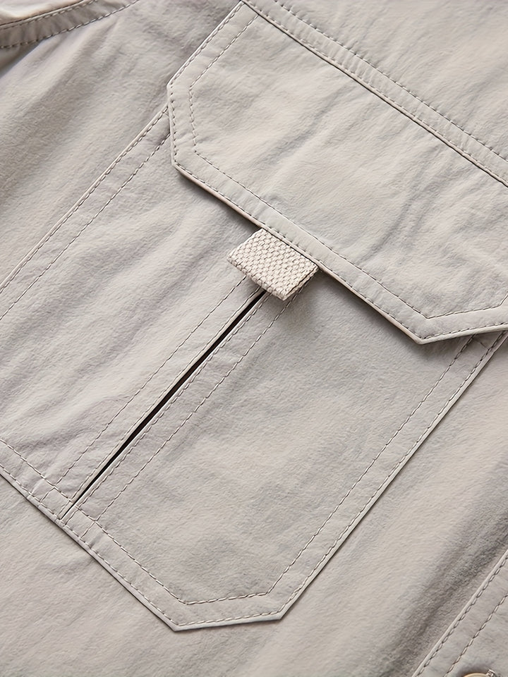 Hollis | Utility Long-Sleeve Cargo Shirt