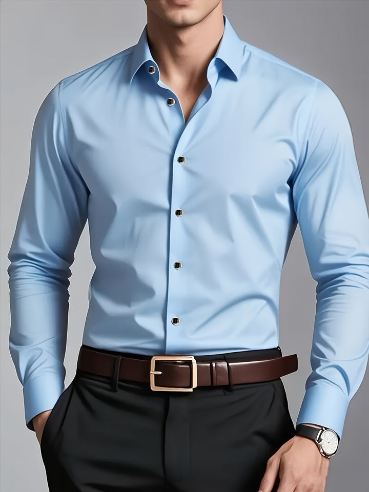 Preston | Tailored Long-Sleeve Dress Shirt
