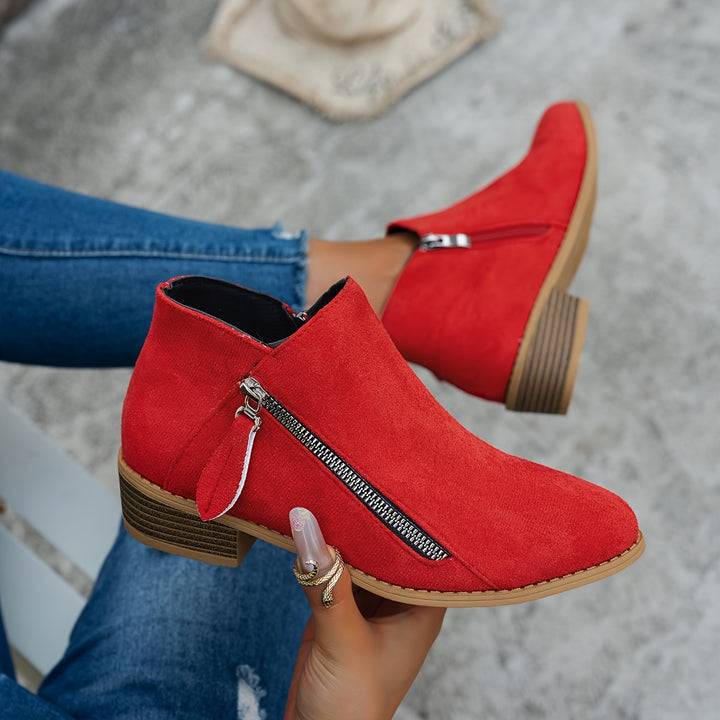 Winifred | Timeless Side-Zip Ankle Boots