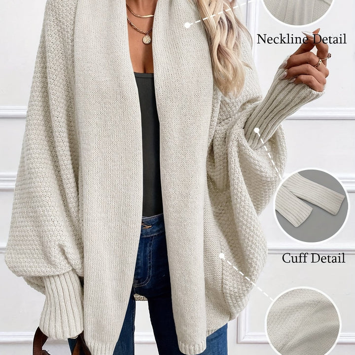 Odessa | Draped Shawl-Collar Cardigan