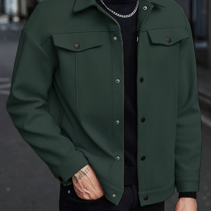 Roderick | Modern Snap-Button Jacket