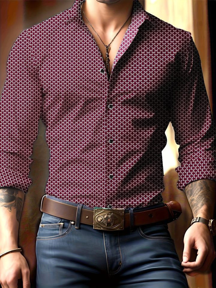 Graham | Refined Long-Sleeve Button-Up Shirt