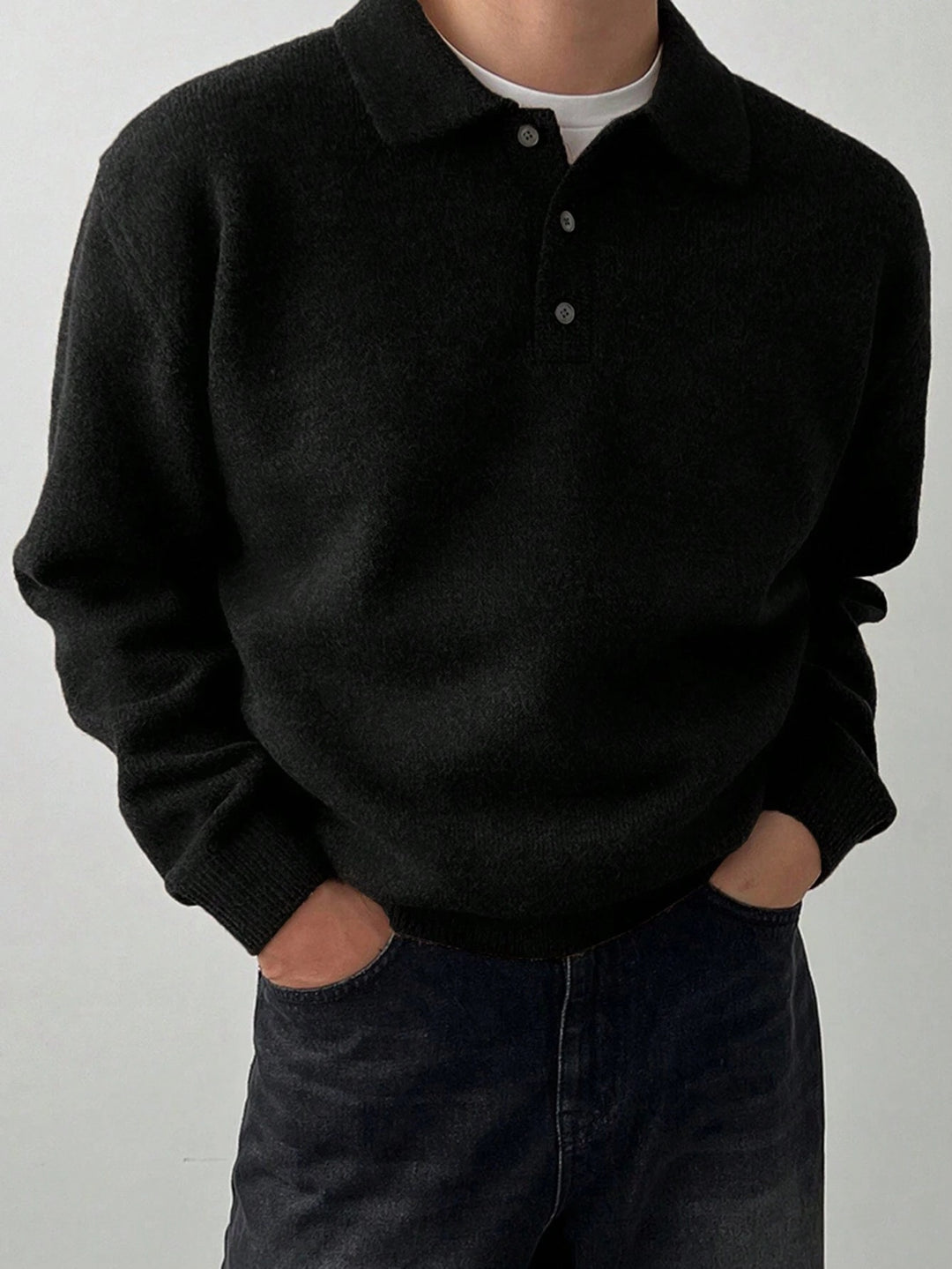 Reid | Polo Collar Knit Jumper
